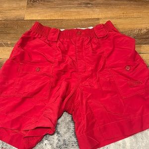 Red AFCTO shorts